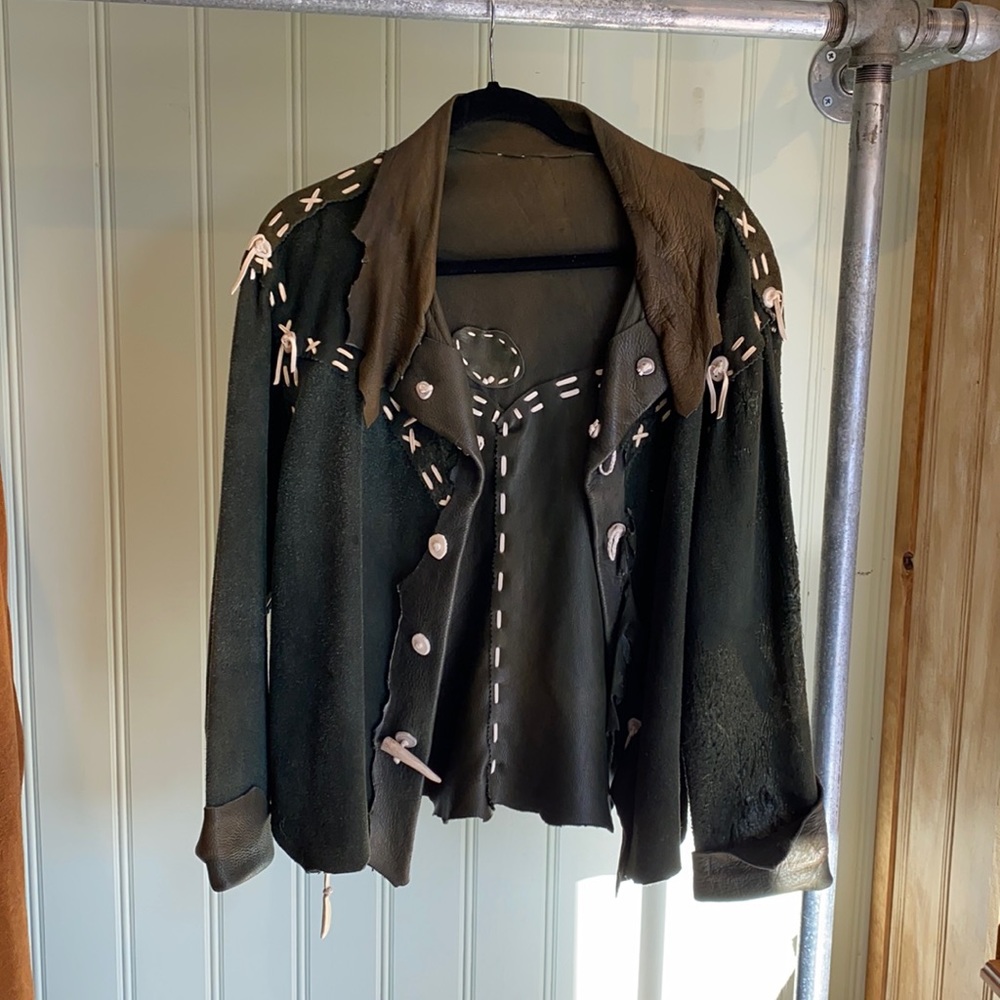 Green Leather Jacket